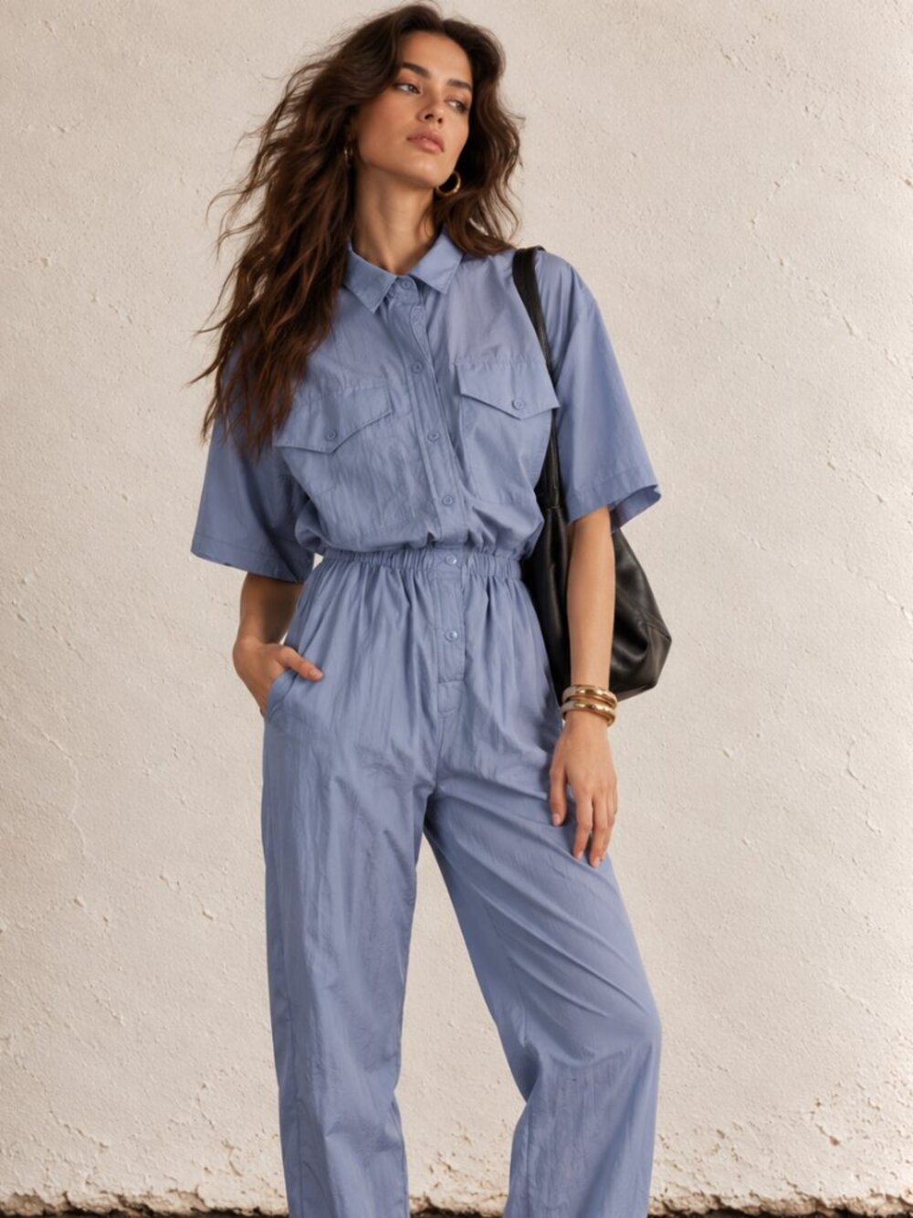 Vintage 1980s utility jumpsuit. 80s 90s mechanic inspired jumpsuit. Small